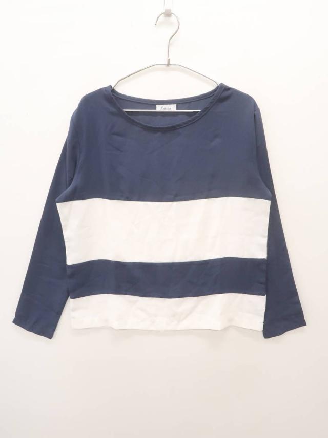 Latina ラティーナ ボーダーカットソー 長袖 紺 白 レディース Aランク 委託倉庫から出荷 の通販はau Pay マーケット ブランド品の買取販売 Wanboo