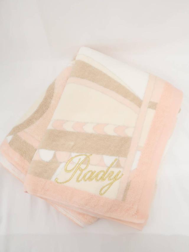 Rady レディー 遊園地マーブルバスタオル ピンク 白 レディース 新品の通販はau Pay マーケット ブランド古着の買取販売 Wanboo