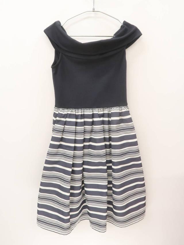 Dazzlin ダズリン オフショルダーマルチボーダーワンピース 紺 白 レディース Aランク Sの通販はau Pay マーケット ブランド古着の買取販売 Wanboo