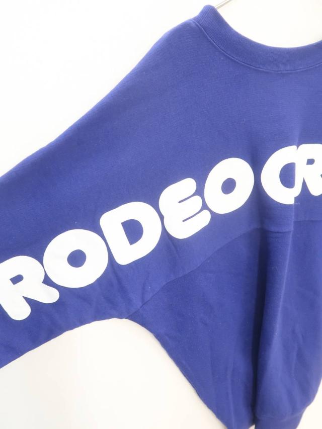 Rodeo Crowns ロデオクラウンズ ラウンドロゴスウェットワンピース 長袖 青 白 レディース Bランク Fの通販はau Pay マーケット ブランド古着の買取販売 Wanboo