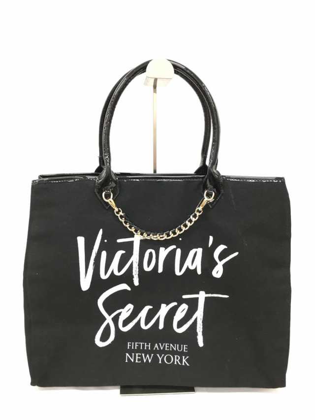 Victoria S Secret ヴィクトリアシークレット ロゴキャンバストートバッグ 黒 レディース A ランクの通販はau Pay マーケット ブランド古着の買取販売 Wanboo