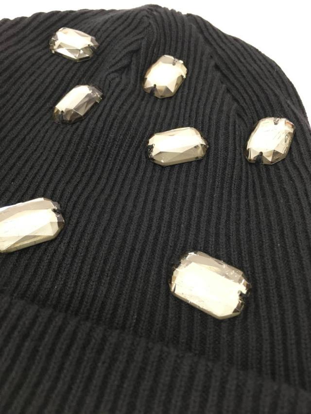 Snidel スナイデル ビジューニットビーニー 黒 レディース 新品 Fの通販はau Pay マーケット ブランド古着の買取販売 Wanboo