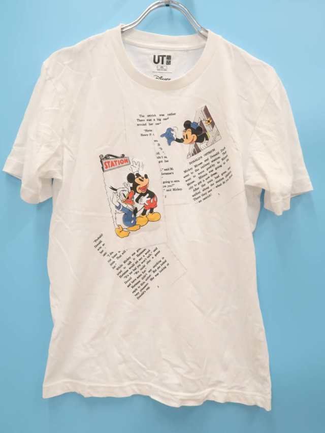 Uniqlo ユニクロ ミッキープリントtシャツ 半袖 白 レディース Aランク Xsの通販はau Pay マーケット ブランド古着の買取販売 Wanboo