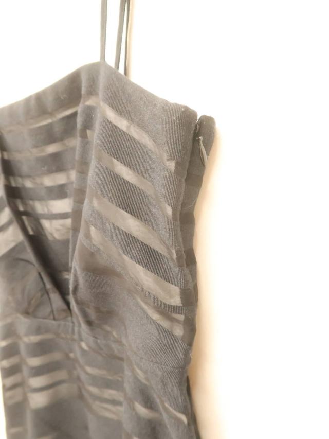 Rienda リエンダ シアーボーダーティアードキャミワンピース 黒 レディース Aランク Sの通販はau Pay マーケット ブランド古着の買取販売 Wanboo