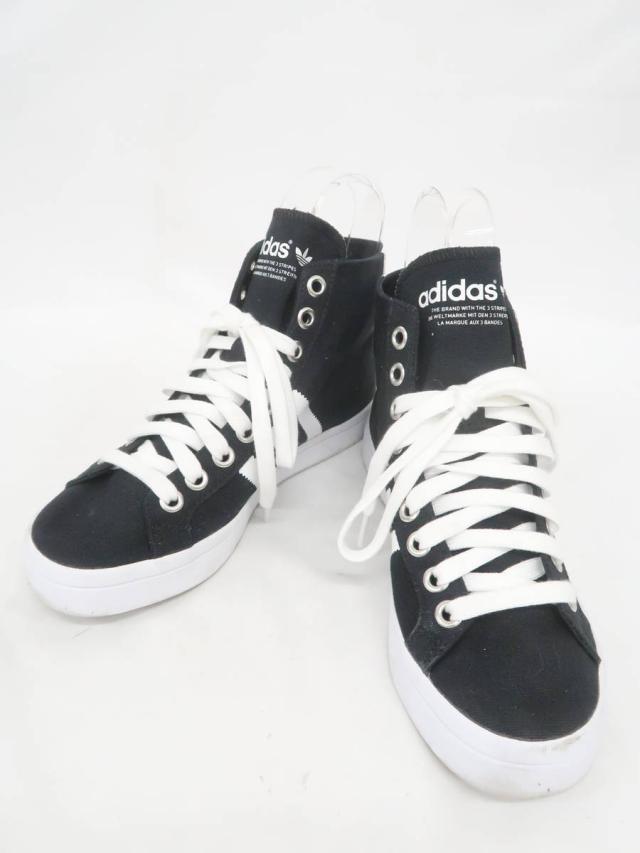 Adidas アディダス Neobig Tann2 ハイカットスニーカー 黒 レディース Aランク 23 5の通販はau Pay マーケット ブランド古着の買取販売 Wanboo