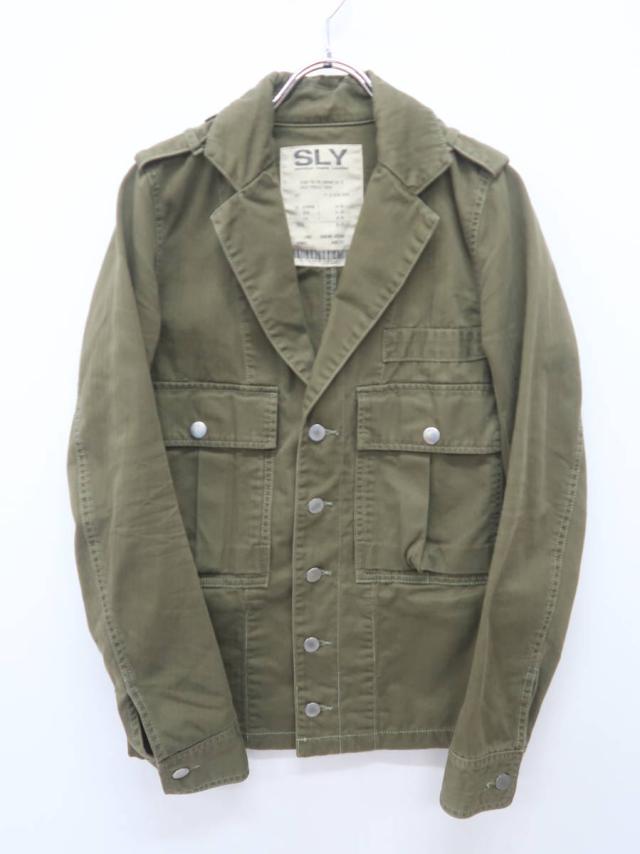 Sly スライ ミリタリージャケット 長袖 緑 レディース Aランク 1 委託倉庫から出荷 の通販はau Pay マーケット ブランド品の買取販売 Wanboo