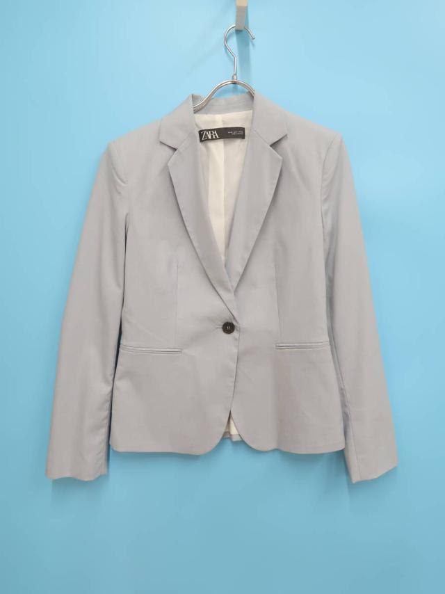 Zara ザラ テーラードジャケット 長袖 青 レディース Aランク 36 委託倉庫から出荷 の通販はau Pay マーケット ブランド品の買取販売 Wanboo
