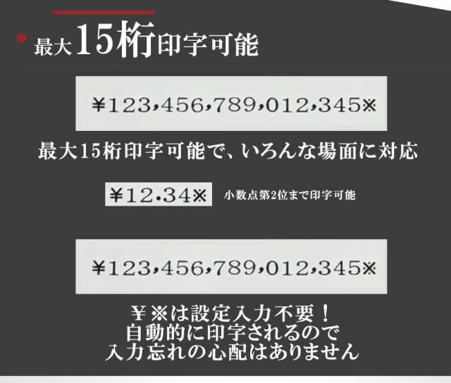 電子チェックライター 15桁 TEC-001 【国内メーカー】【TOKAIZ正規品