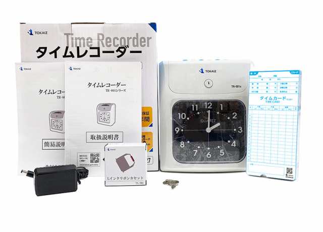 TOKAIZ Cカード TC-001 100枚入り×10箱セット タイムカード タイムレコーダー TR-001 TR-001S シリーズ専用 - 1