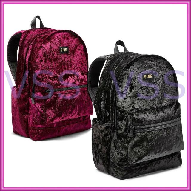 ベルベットバックパック Pink Velvetcampusbackpack ヴィクトリアズシークレットpinkの通販はau Pay マーケット Victoria S Select Shop