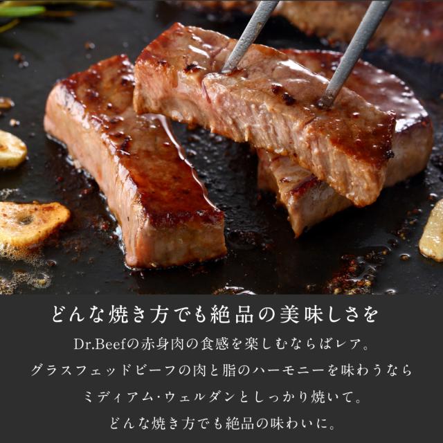 Dr.Beef ヒレステーキ 合計600g（150g×4枚） ドクタービーフ 純日本産グラスフェッドビーフ 黒毛和牛 グラスフェッドビーフ 赤身肉 赤身 牛肉 栄養豊富 高たんぱく 低カロリー お歳暮 送料無料agesugi_sgu_17