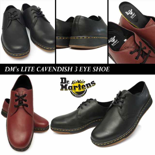 ドクターマーチン キャベンディッシュ CAVENDISH メンズ レディース 3ホール シューズ 軽量 21859001 21859600  Dr.MARTENS｜au PAY マーケット