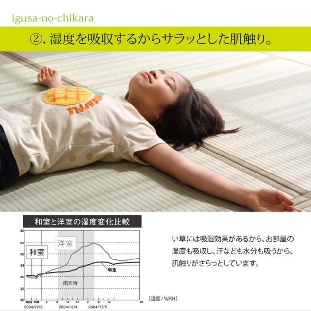 布団 敷布団 マットレス カビ対策 フローリング 畳 日本製 い草 ユニット畳 3つ折り 「パタパタ畳」 約70×210ｃｍ 置き畳 和室インテリア こたつ敷き ごろ寝 イグサ たたみ マット_13