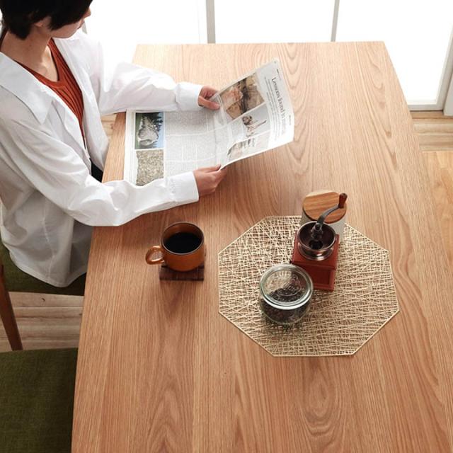 「ダイニングテーブル ネモ 80×150cm」 無垢材オーク ダイニングテーブル アイアン脚 ダイニングテーブル ローテーブル センターテーブル リビングテーブル デスク オーク ウォールナット_5