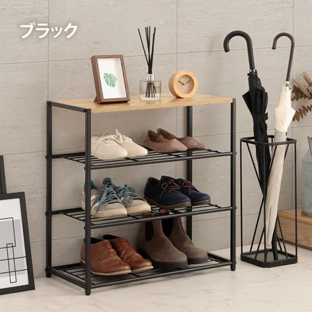 スチールラック 4段 幅60 ラック 棚 オープンラック シェルフ 北欧