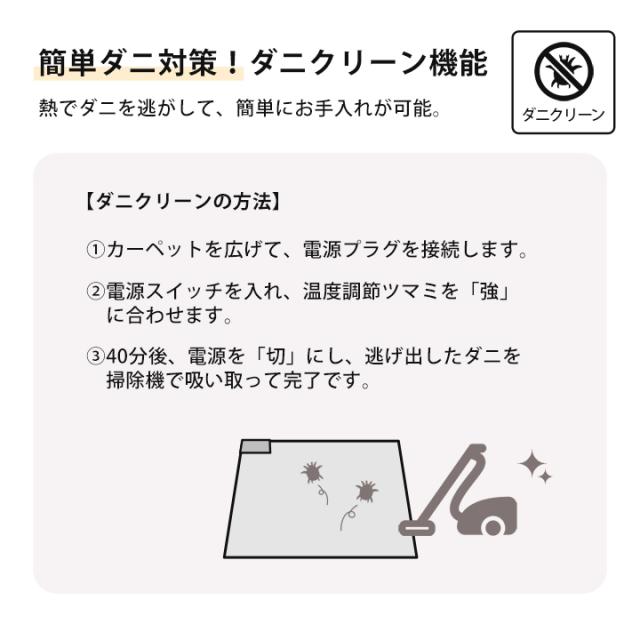 ホットカーペット 本体セット ラグ 洗える フランネル カーペット グラデーション 2畳 ラグマット 「 コージー ( 電気カーペットセット ) 」 カーペット 滑り止め 床暖房対応 丸洗い 冬用 夏用 おしゃれ 送料無料_12