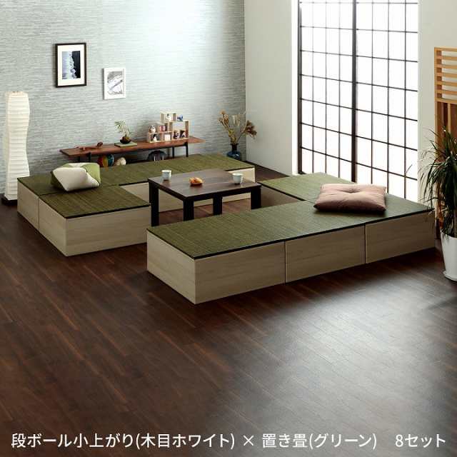 小上がり 軽量 ダンボール 置き畳用 ダンボール家具 「 小上がり段ボール 」 単品 70×70×28cm エコ家具 置き畳 簡易ベッド 和風  ソファの通販はau PAY マーケット い草屋さんこたつ屋さん au PAY マーケット－通販サイト