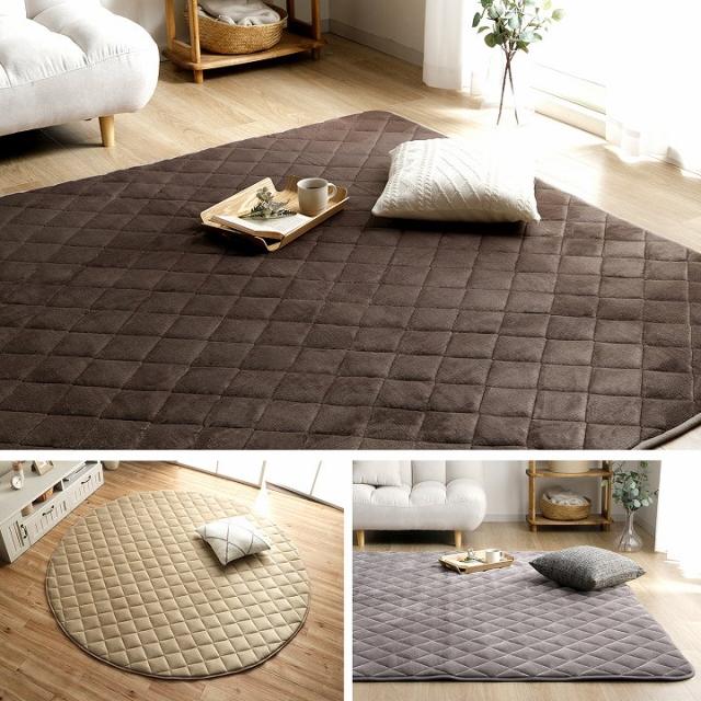 マリメッコ こたつ敷きふとん(ウレタン入り) キルトラグマット ラグ