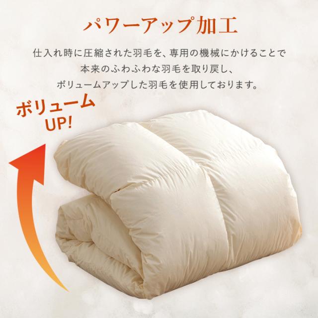 羽毛布団 シングルロング 93% 「 羽毛掛UMO9304 」約150×210cm 掛布団 