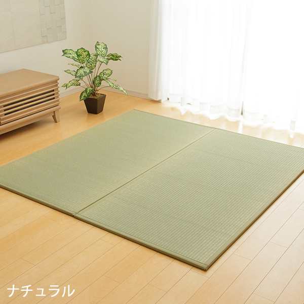 日本製 い草 置き畳 ユニット畳「 あぐら 」82×82 cm 1枚（単品) 半畳 ...