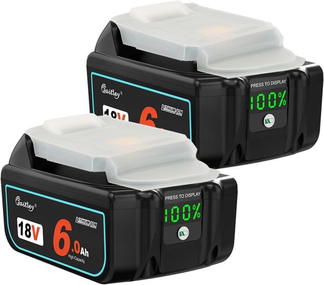 Amazon.co.jp: BOTKK 2個セット 互換 マキタ 18V バッテリー BL1860B 
