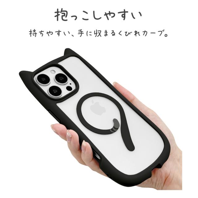iPhone16 Pro Max ケース ハイブリッド MagSafe対応 mimi 猫耳