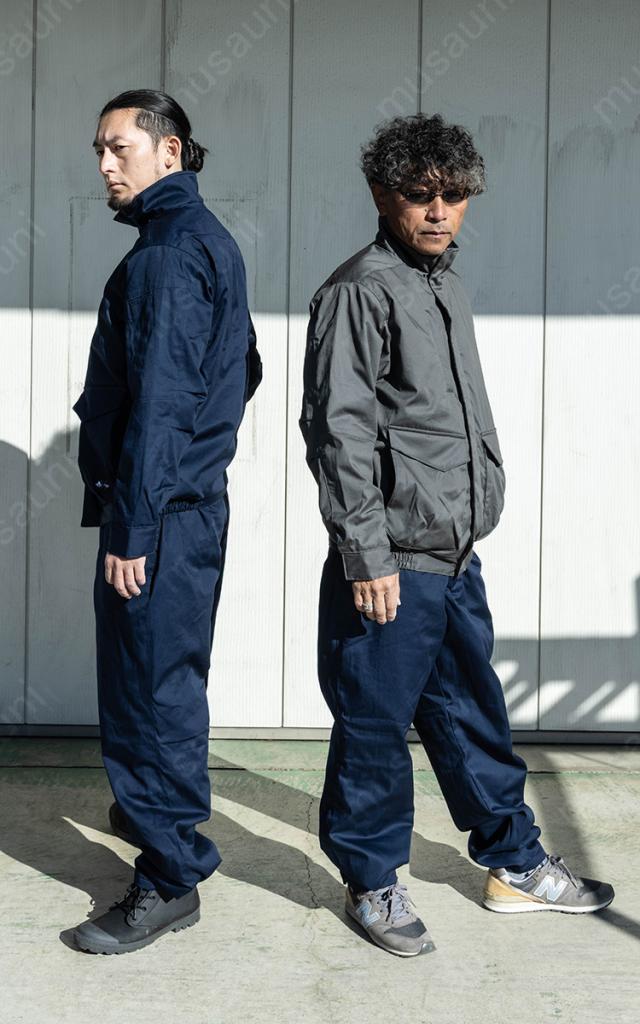 村上被服 2025年新作 上下セット 難燃軽防寒ブルゾン パンツ 4133 4144 大きいサイズ 秋冬 HONO 綿100％ 耐電防止 耐炎 耐熱 保湿裏アルミ 制電性 難燃中綿 ワーク 防寒着 作業着 作業服