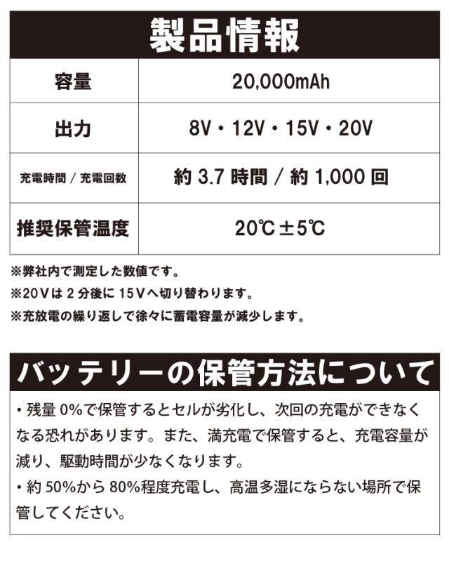 SOWA 8329-06-b EF用ベスト 20V仕様ファン・バッテリーセット フルセット 遮熱 UVカット 反射 イージーケア 春夏空調作業服 メンズ ユニフォーム 現場 熱中症対策 空調ウェア 作業服 作業着 S-6L_14