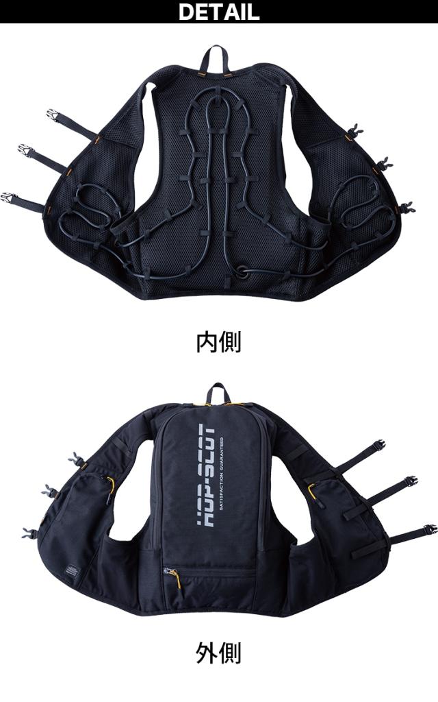 中国産業[chusan] ICW710 ICWベストプロX(単品) 水冷ベスト ※バッテリー別売り 冷水がベスト内を駆け巡る 春夏 熱中症対策 軽量 静音 長時間冷却 高速チャージ 速効冷感 手洗い可能
