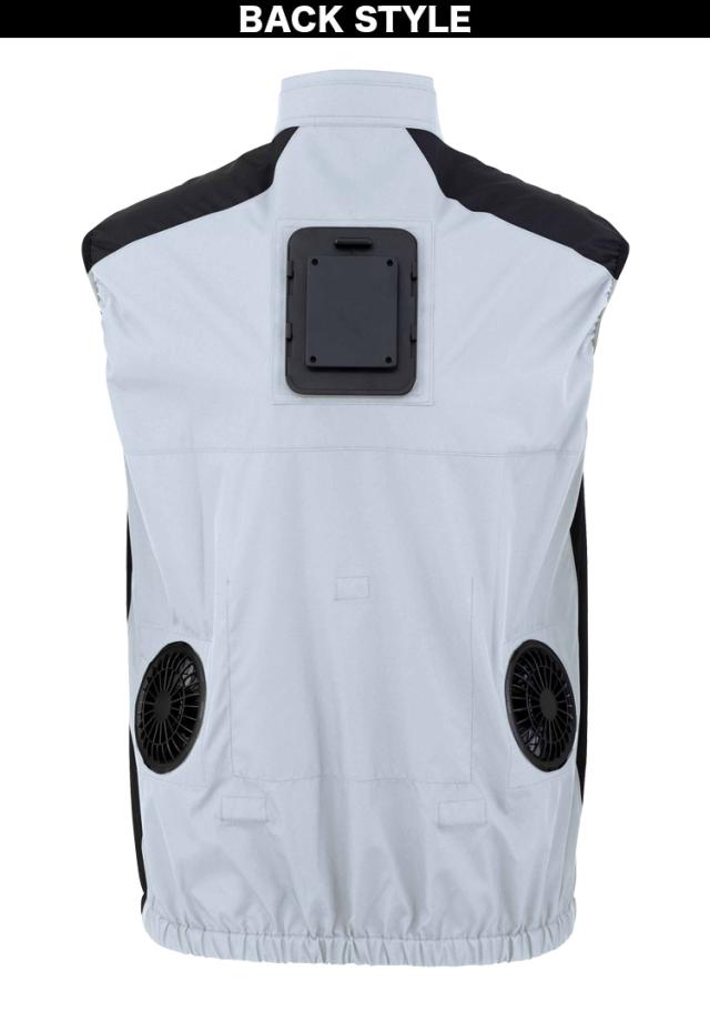 2025年新商品 ビッグボーン 冷蔵服4 ベストタイプ 大型冷却ペルチェデバイス+送風ファン 一体型ウェア TH605 ※バッテリー別売 ペルチェ 送風ファン 大幅性能アップ わずか3秒で冷える冷却プレート 裏チタン加工 洗濯可 春夏 作業服 作業着 熱中症対策 bigborn