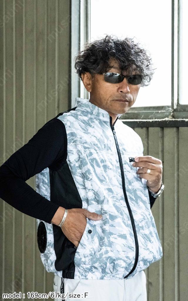 2025年新商品 ビッグボーン 冷蔵服4 ベストタイプ 大型冷却ペルチェデバイス+送風ファン 一体型ウェア TH605 ※バッテリー別売 ペルチェ 送風ファン 大幅性能アップ わずか3秒で冷える冷却プレート 裏チタン加工 洗濯可 春夏 作業服 作業着 熱中症対策 bigborn