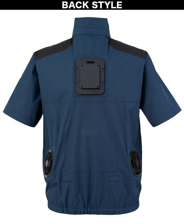 2026年新商品 ビッグボーン 冷蔵服半袖タイプ 大型冷却ペルチェデバイス+送風ファン 一体型ウェア TH614 ※バッテリー別売 ペルチェ 送風ファン 大幅性能アップ わずか3秒で冷える冷却プレート 裏チタン加工 洗濯可 春夏 作業服 作業着 熱中症対策 bigborn_10