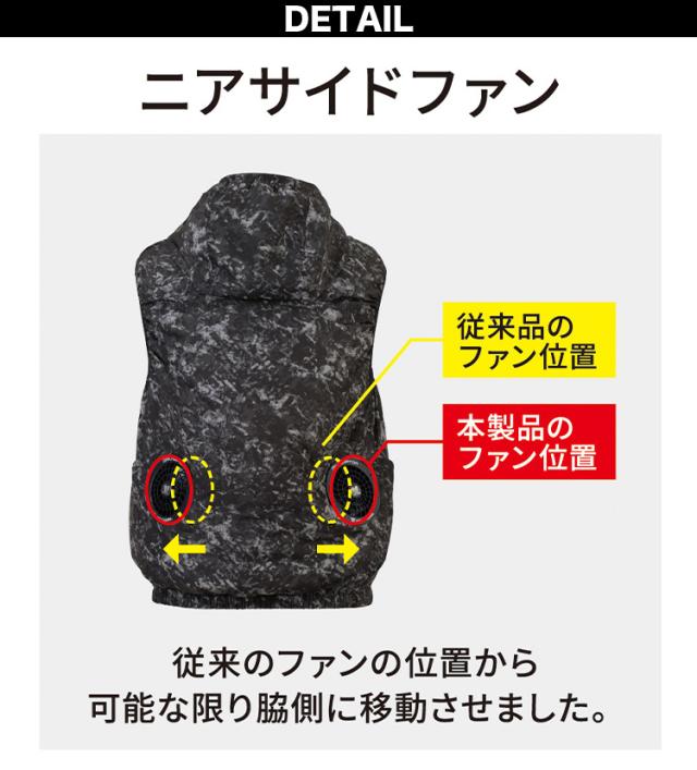 2025年新商品 ディッキーズ ボルトクール ベスト ペルチェネックホルダー付 D-339 海外製24Vバッテリーファンセット RD9580G RD9530H サイドファン 空調作業服_9
