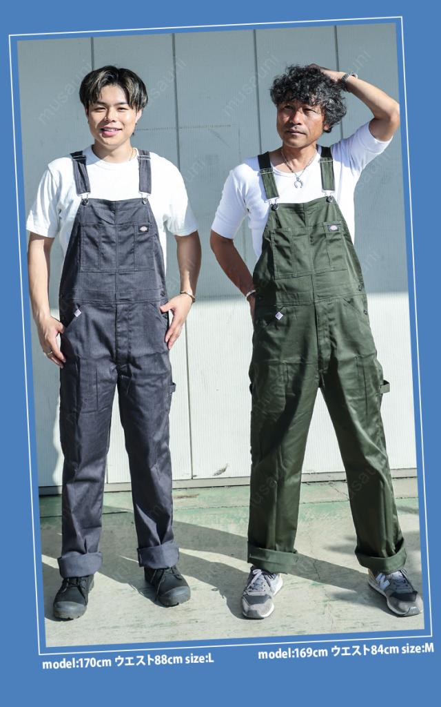 ディッキーズ　サロペット　L 新品未使用 セール】【別注限定展開/新色入荷】Dickies ディッキーズ