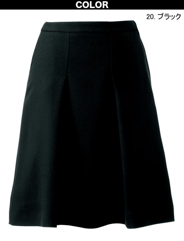 セミフレアスカート(53cm丈) 事務服 制服 ユニフォーム Unilady ユニレディ ヤギコーポレーション 21号・23号 U91651_4