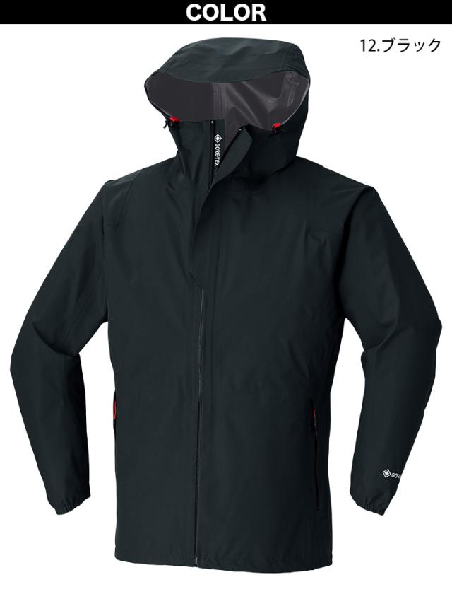 Asahicho ゴアテックスオールウェザージャケット 51040 S〜4L 収納袋付 GORETEX 長袖 軽量 高耐水性 高透湿性 防風 防水 撥水加工 アウトドア 釣り 登山 通年 作業服 作業着 旭蝶_4