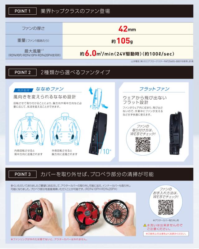 コーコス 安全空調ベスト サイドファン 背中ランヤード 2024年新型