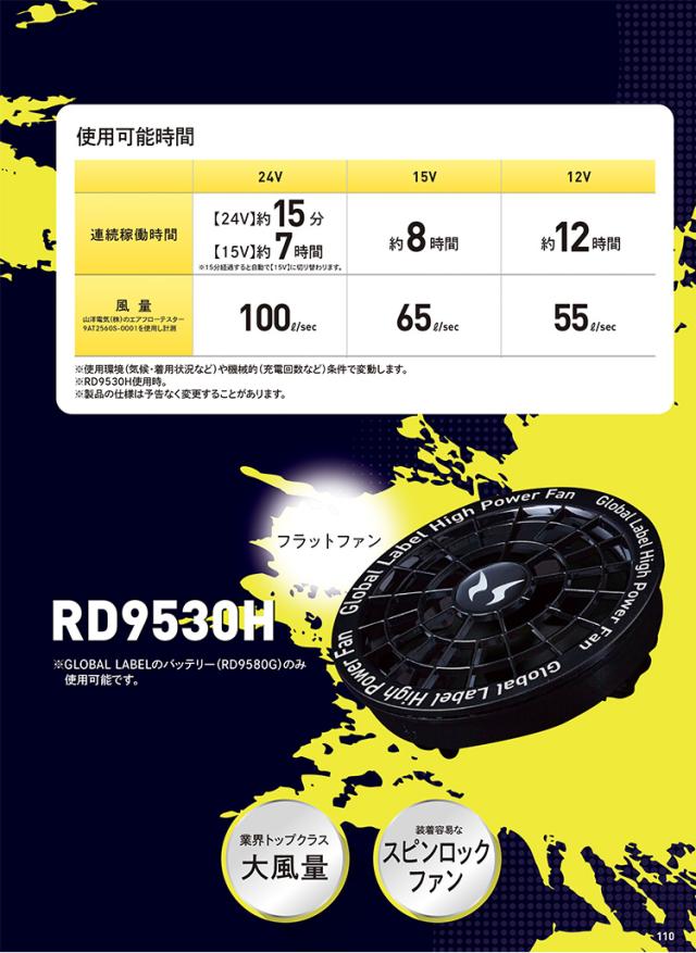 空調風神服 フード付き長袖ブルゾン 空調作業服 KF91410 2025年最新 海外製24Vバッテリーファンセット RD9580G RD9530H サンエス 綿100% UVカット 電動ファン付きウェア_12