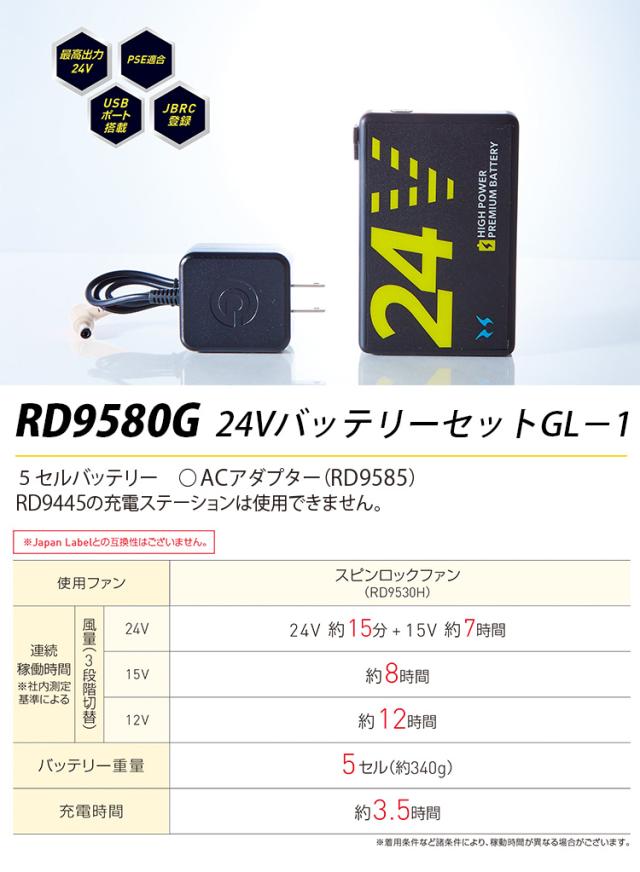阪神タイガース ファン＆バッテリー 空調風神服付き（Lサイズ）