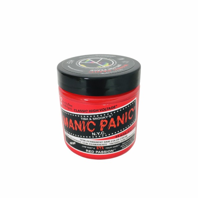 マニックパニック カラークリーム レッドパッション 118ml MANIC PANIC ヘアカラー カラーリング 毛染め レッド 赤 マニパニ  ヘアカラの通販はau PAY マーケット スタイルキューブ au PAY マーケット－通販サイト