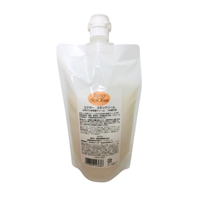 波動法製造 エナジースキンクリーム 詰替用 360g [ 保湿クリーム クリーム 保湿 水性ゲル状 水性保湿クリーム 顔 足 肘 全身 天然 アロエ アボガド 詰め替え用 つめかえ ]