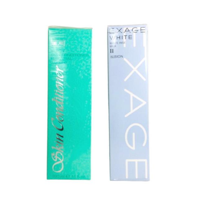 アルビオン 薬用スキンコンディショナー エッセンシャル N 330ml ＋エクサージュホワイト ホワイトライズミルク 2  200g お得セット[ スキンコンディショナー スキコン 330 albion 医薬部外品 敏感肌 薬用化粧水 化粧水 美白 乳液 ]
