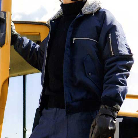 防寒・裏ボア防寒ブルゾン AITOZ アイトス 影狼 AZ-10549 豊富なカラー