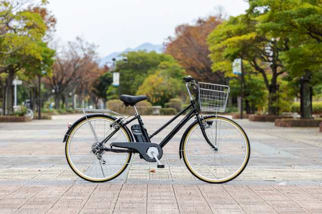 自転車 電動アシスト自転車 26インチ シマノ製6段変速 シティ