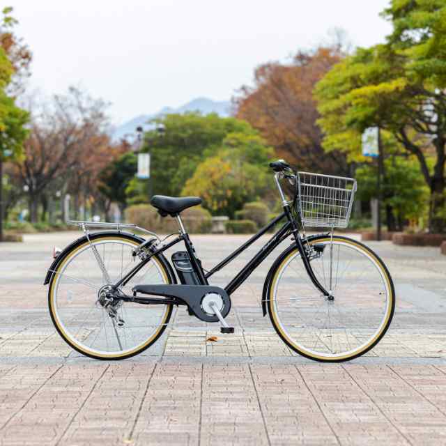 電動アシスト自転車 自転車 シマノ製6段変速 26インチ シティサイクル