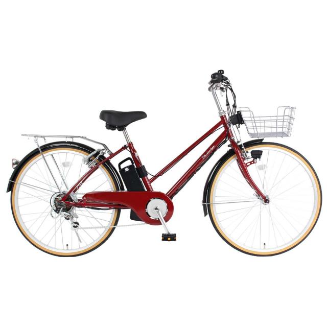 メーカー直売】電動アシスト自転車 26インチ シティサイクル シマノ6段