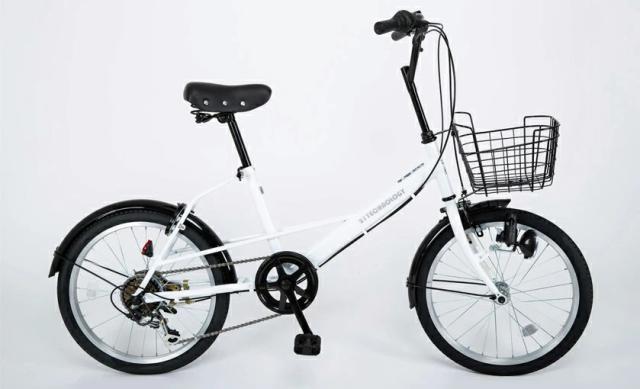 メーカー直売】自転車 小径車 20インチ シマノ6段変速搭載 ミニベロ 前