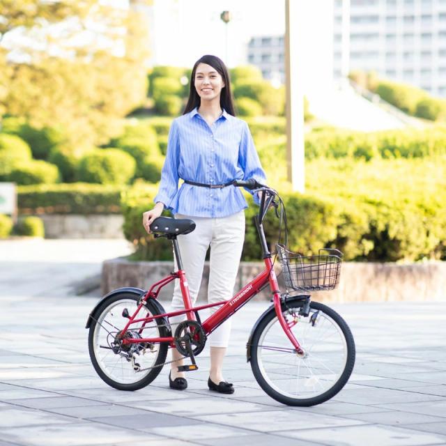 【メーカー直売】自転車 小径車 20インチ シマノ6段変速搭載 ミニベロ 前かご付き 通勤 通学 送料無料 SK206 21Technology_7