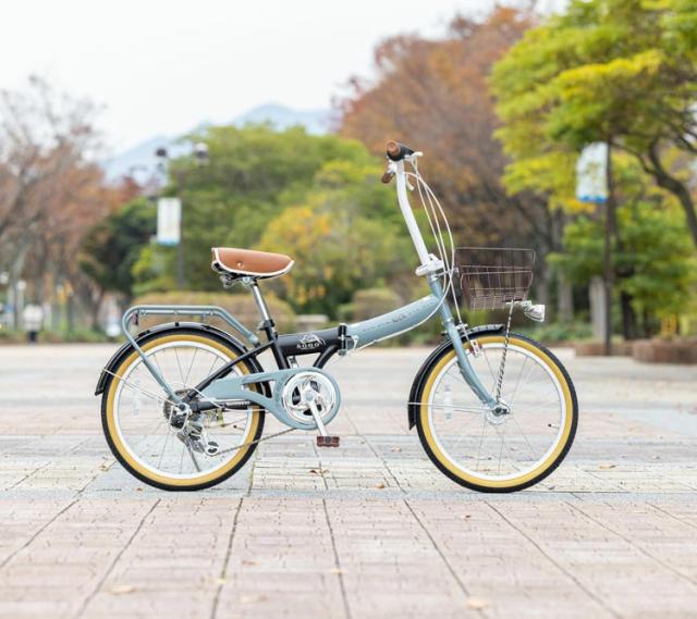 メーカー直売】自転車 小径車 20インチ 折りたたみ シマノ6段変速搭載