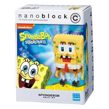 Nano Block ナノブロック Cn 21 キャラナノ スポンジ ボブ カワダの通販はau Pay マーケット おもちゃの おぢいさんの店